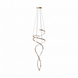 MD3127-2M-3GT COCO LAMPA WISZĄCA ZŁOTA/GOLD Zuma Line