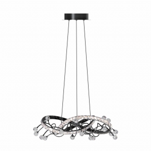 MD3481-1S-3BCT MAIA LAMPA WISZĄCA CZARNA/BLACK Zuma Line