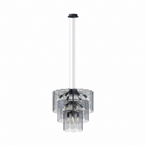 MD3523-14L-EBCN NIRA LAMPA WISZĄCA CZARNA/BLACK Zuma Line