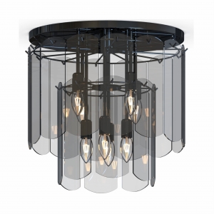 MX3523-8M-EBCN NIRA LAMPA SUFITOWA CZARNA/BLACK Zuma Line