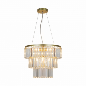 P17127-4-1GD TIFANNY LAMPA WISZĄCA ZŁOTA/GOLD Zuma Line