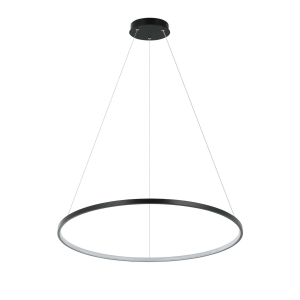 Lampa wisząca Ring średni CCT 1xLED czarny LP-909/1P M BK CCT Light Prestige