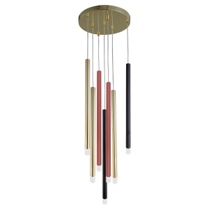Lampa wisząca Lungo 7xG9 mix kolor LP-894/7P MIXED Light Prestige