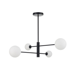 Lampa wisząca czarna DORADO 4 LP-002/4P BK Light Prestige