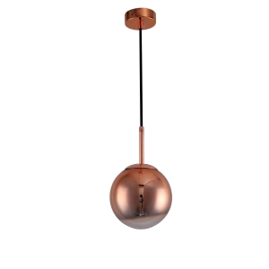 Lampa wisząca Palla mała miedziana 15cm LP-2844/1P S MI Light Prestige