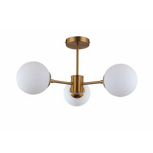 Lampa wisząca Roma 3 złota LP-1345/3P GD Light Prestige