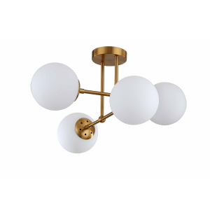 Lampa wisząca Roma 4 złota LP-1345/4P GD Light Prestige