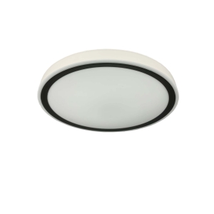Plafon VEGAS średni czarny 4000K barwa neutralna LP-550/1C M 4BK Light Prestige