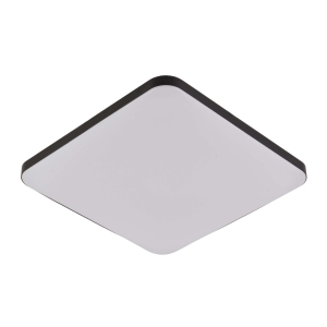 Plafon BABILON kwadratowy średni czarny 4000K barwa neutralna LP-335/1C M 4BK square Light Prestige