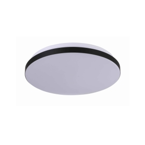 Plafon BABILON  okrągły mały czarny 4000K barwa neutralna LP-335/1C S 4GD Light Prestige