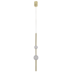 Lampa wisząca VAKU złota LP-719/2P GD Light Prestige