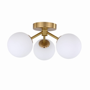 Lampa sufitowa DORADO 3 złota LP-002/3C Light Prestige