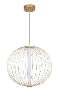 Lampa wisząca Treviso LED złota LP-798/1P  Light Prestige