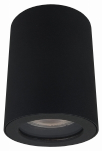Spot tuba FARO czarna natynkowa IP65 LP-6510/1SM Light Prestige