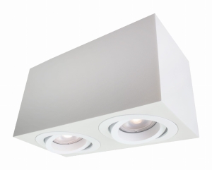 Oprawa natynkowa Lyon 2 biała LP-5881/2SM WH Light Prestige