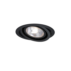 Oczko podtynkowe Nero ruchome czarne LP-4424/1RS Light Prestige