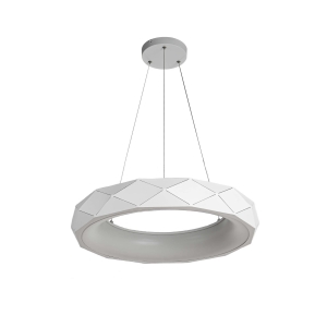Lampa wisząca REUS LED biała LP-8069/1P LED WH  LIGHT PRESTIGE