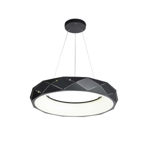 Lampa wisząca REUS LED czarna LP-8069/1P LED BK LIGHT PRESTIGE