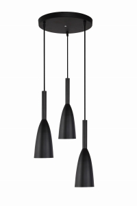 Lampa  wisząca SOLIN 3 czarna LP-181/3P BK  LIGHT PRESTIGE