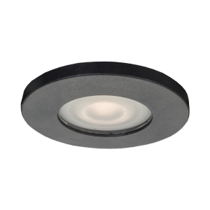 Oprawa halogenowa Lagos 1 okrągła podtynkowa czarna IP65 LP-440/1RS Light Prestige