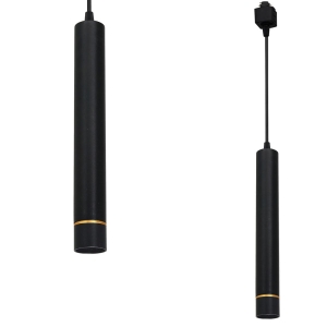 Milagro TRACK LIGHT PENDANT BLACK/GOLD 3W LED ML6510