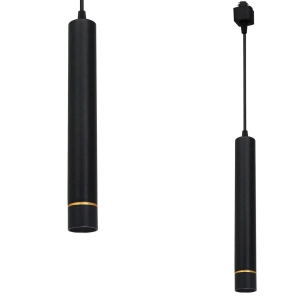 Milagro TRACK LIGHT PENDANT BLACK/GOLD 3W LED ML6510