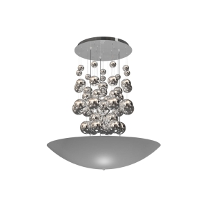 Milagro LAMPA WISZĄCA PERLA SILVER 42W LED ML858