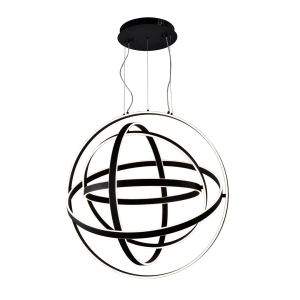 Milagro Lampa wisząca COPERNICUS BLACK 180W LED ML6155