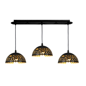 Milagro Lampa wisząca LISA BLACK 3xE27 ML6136
