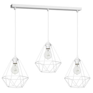 Milagro Lampa wisząca BASKET WHITE 3xE27 MLP7213