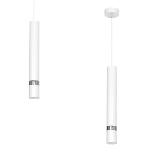Milagro Lampa wisząca JOKER WHITE/CHROME 1xGU10 MLP1347