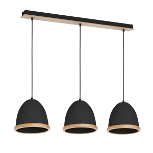 Milagro Lampa wisząca STUDIO BLACK 3xE27 MLP8853