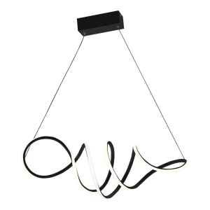 Milagro Lampa wisząca LOCA BLACK 56W LED ML5756