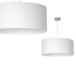 Milagro Lampa wisząca CASINO WHITE/CHROME 1xE27 ML6374