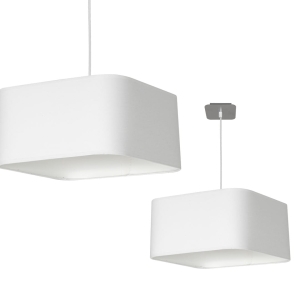 Milagro Lampa wisząca NAPOLI WHITE/CHROME 1xE27 ML6362