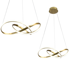 Milagro LAMPA WISZĄCA CAPPIO GOLD 36W LED ML6772
