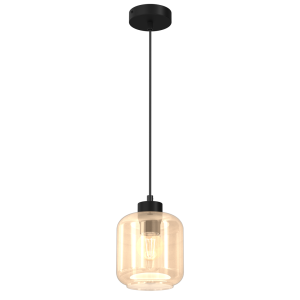 Milagro Lampa wisząca SOMBRA AMBER 1xE27 MLP8370