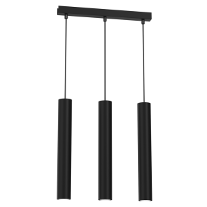 Milagro Lampa wisząca HUDSON BLACK 3xGU10 MLP8792