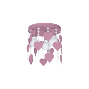 Milagro Lampa Sufitowa CORAZON VIOLET 3xE27 MLP1149