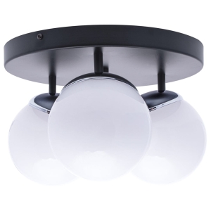 Milagro Lampa sufitowa SFERA BLACK/CHROME 3xE14 MLP8874