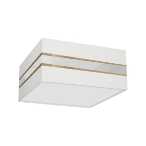 Milagro Lampa sufitowa Kwadrat ULTIMO WHITE 2xE27 MLP7347