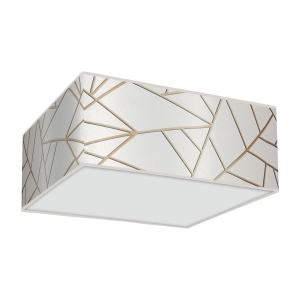 Milagro Lampa sufitowa ZIGGY WHITE White/Gold 3xE27 MLP7564