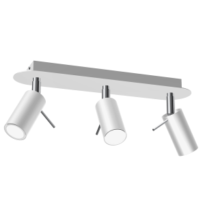 Milagro Lampa sufitowa PRESTON WHITE/CHROME 3x mini GU10 MLP7616