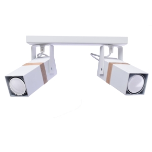 Milagro Lampa sufitowa VIDAR WHITE 2xGU10 MLP5406