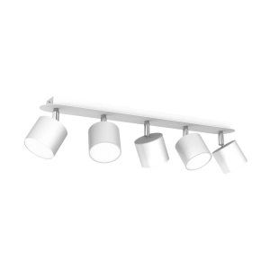 Milagro Lampa sufitowa DIXIE WHITE 5xGX53 MLP7598