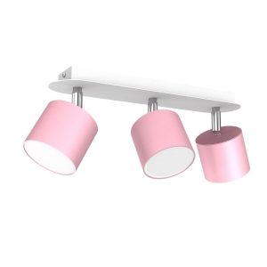 Milagro Lampa sufitowa DIXIE PINK 3xGX53 MLP7611