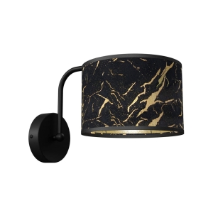 Milagro Kinkiet SENSO Black/Gold 1xE27 MLP7290