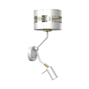 Milagro Kinkiet ULTIMO WHITE 1xE27 1x mini GU10 MLP7346