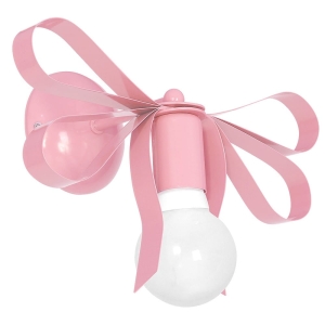 Milagro Kinkiet EMMA PINK 1xE27 MLP1038