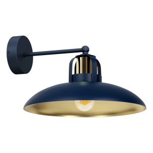 Milagro Kinkiet FELIX NAVY BLUE/GOLD 1xE27 MLP7712